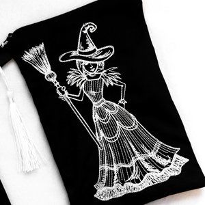 Sassy Witch Wristlet Purse
